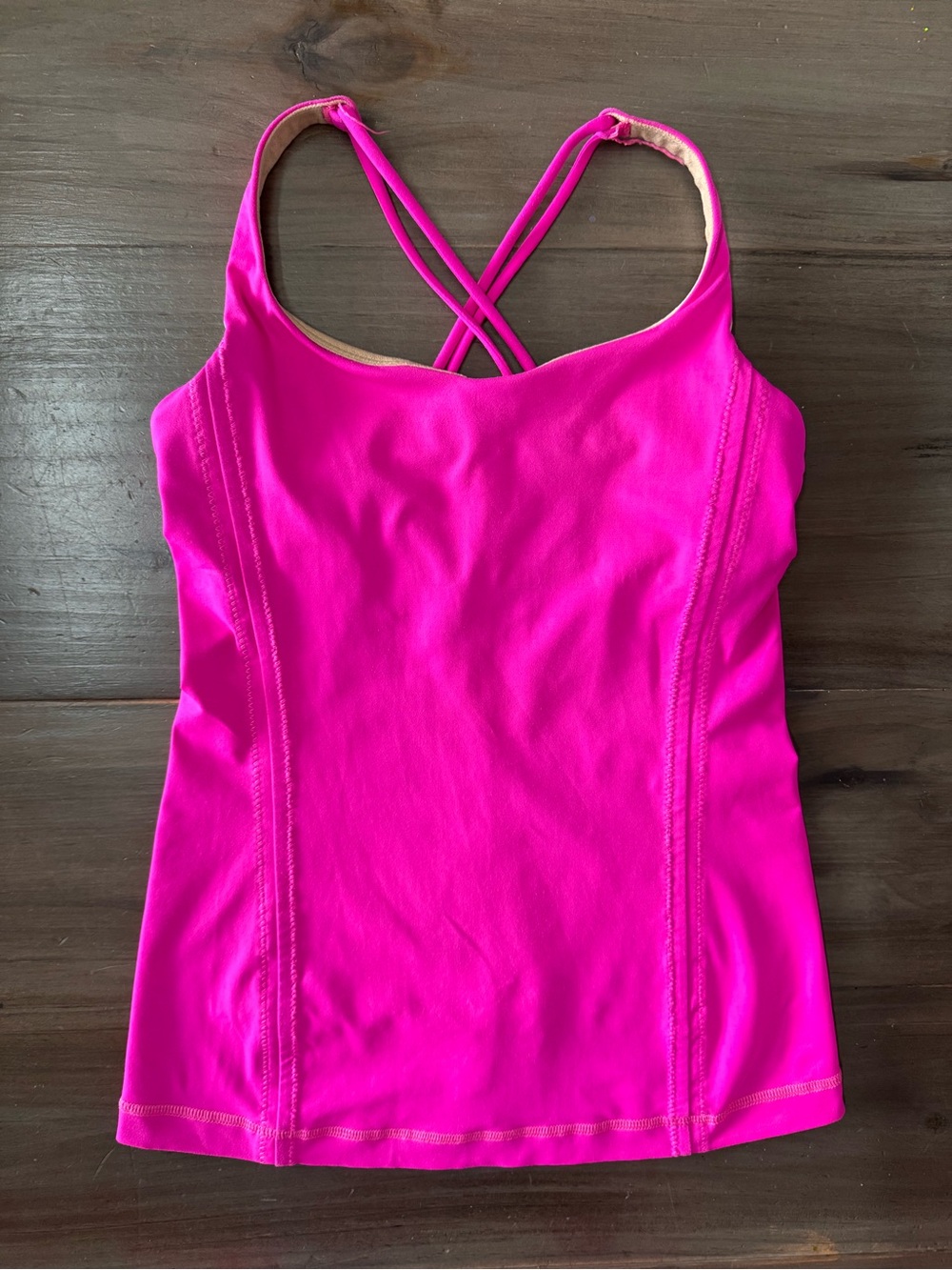 Lululemon Free To Be Tank Women’s 4 Raspberry Glo Light